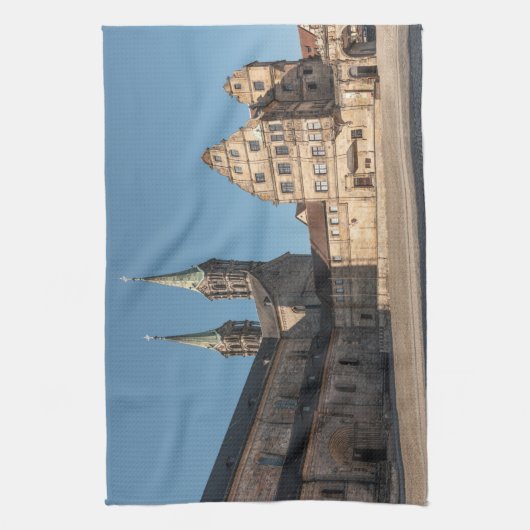 Bamberg Cathedral, Duitsland Theedoek (Verticaal)