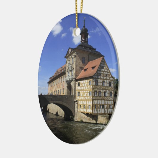 Bamberg, de Rathaus van Duitsland Keramisch Ornament (Links)