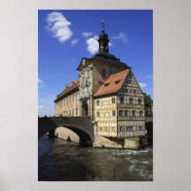 Bamberg, de Rathaus van Duitsland