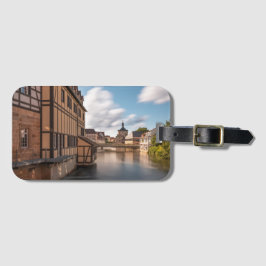 Bamberg Duitsland Bagagelabel