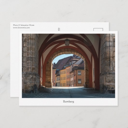 Bamberg Duitsland Briefkaart (Voorkant / Achterkant)