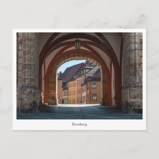 Bamberg Duitsland Briefkaart (Voorkant)