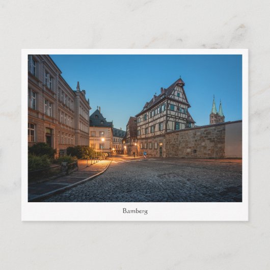 Bamberg Duitsland Briefkaart (Voorkant)