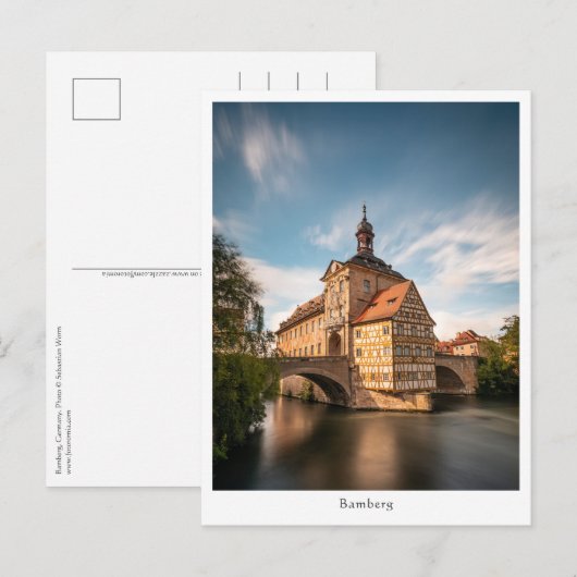 Bamberg Duitsland Briefkaart (Voorkant / Achterkant)