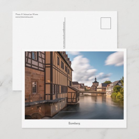 Bamberg Duitsland Briefkaart (Voorkant / Achterkant)