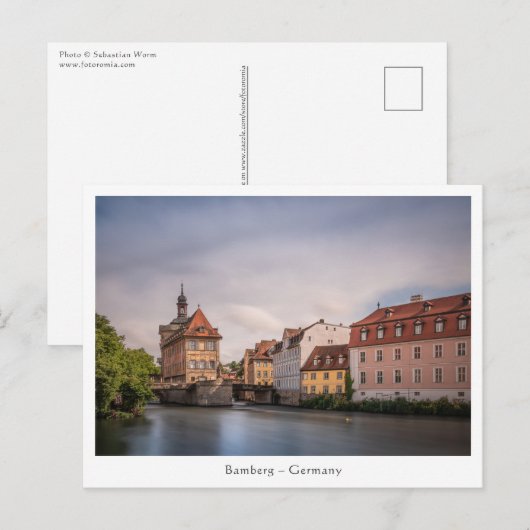 Bamberg Duitsland Briefkaart (Voorkant / Achterkant)