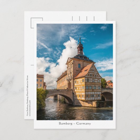 Bamberg Duitsland Briefkaart (Voorkant / Achterkant)