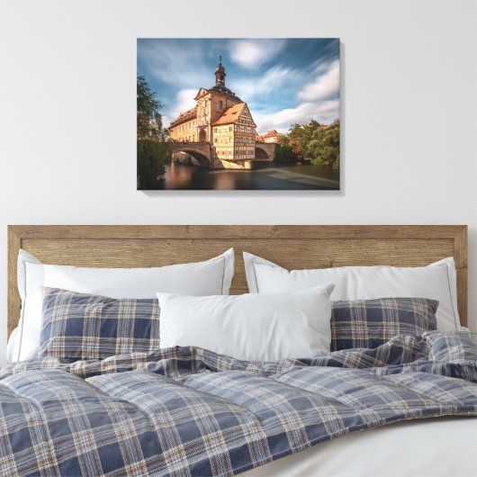 Bamberg Duitsland Canvas Afdruk (Insitu (Slaapkamer))