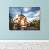 Bamberg Duitsland Canvas Afdruk (Insitu (Houten vloer))