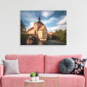 Bamberg Duitsland Canvas Afdruk (Insitu (Woonkamer))
