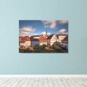 Bamberg Duitsland Canvas Afdruk (Insitu (Houten vloer))