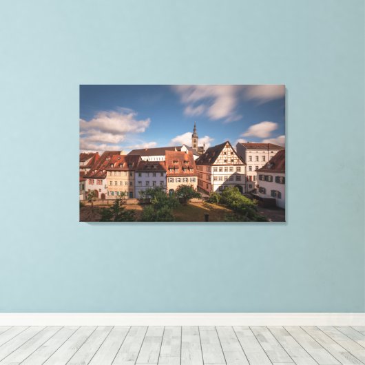 Bamberg Duitsland Canvas Afdruk (Insitu (Houten vloer))