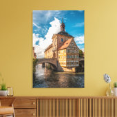 Bamberg Duitsland Canvas Afdruk (Insitu (Woonkamer))