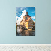 Bamberg Duitsland Canvas Afdruk (Insitu (Houten vloer))