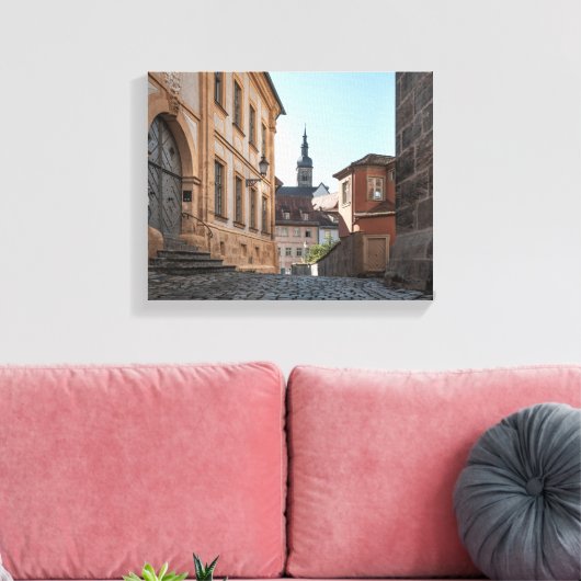 Bamberg Duitsland Canvas Afdruk (Insitu (Woonkamer))