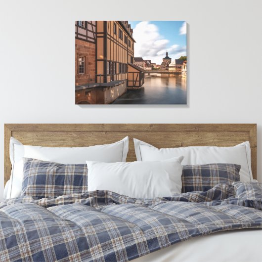 Bamberg Duitsland Canvas Afdruk (Insitu (Slaapkamer))