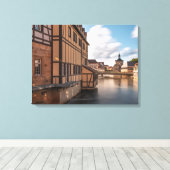 Bamberg Duitsland Canvas Afdruk (Insitu (Houten vloer))