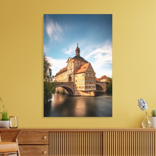 Bamberg Duitsland Canvas Afdruk (Insitu (Woonkamer))