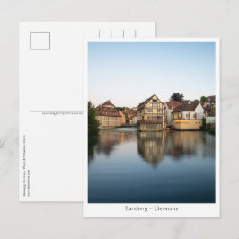 Bamberg Duitsland Foto Briefkaart