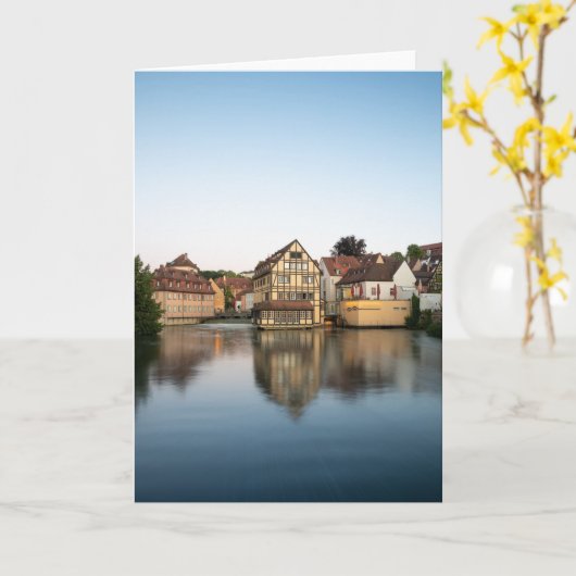 Bamberg Duitsland Kaart (Gele Bloem)