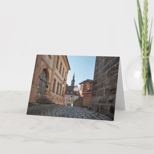 Bamberg Duitsland Kaart (Voorkant)