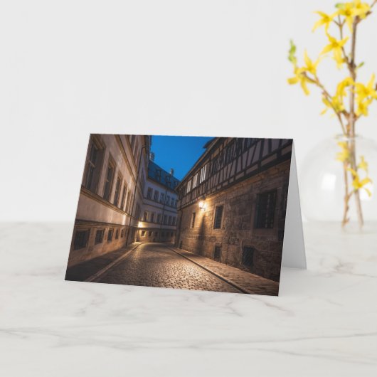 Bamberg Duitsland Kaart (Gele Bloem)