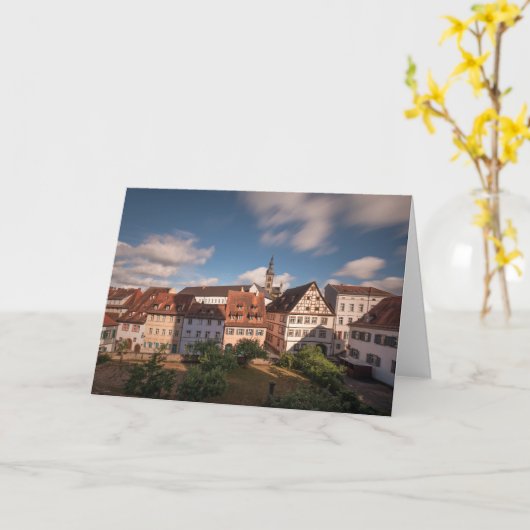 Bamberg Duitsland Kaart (Gele Bloem)