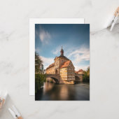Bamberg Duitsland Kaart (Voorkant / Achterkant in situ)