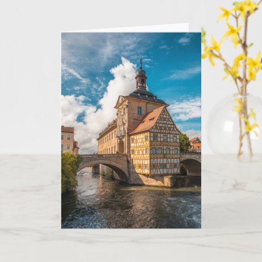 Bamberg Duitsland Kaart (Gele Bloem)