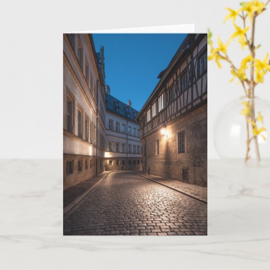 Bamberg Duitsland Kaart (Gele Bloem)