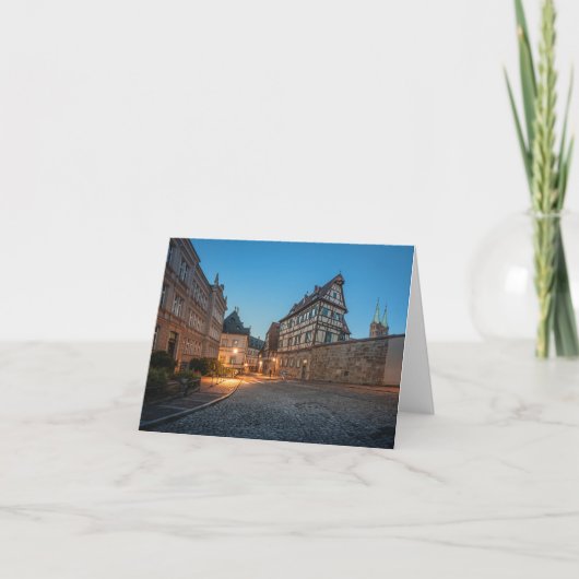 Bamberg Duitsland Kaart (Voorkant)
