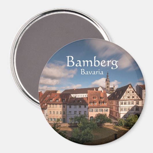 Bamberg Duitsland Magneet (Voorkant / Achterkant)