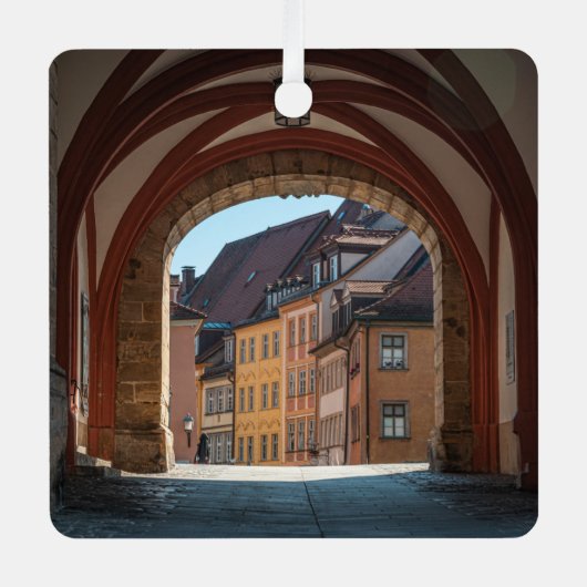 Bamberg Duitsland Metalen Ornament (Voorkant)