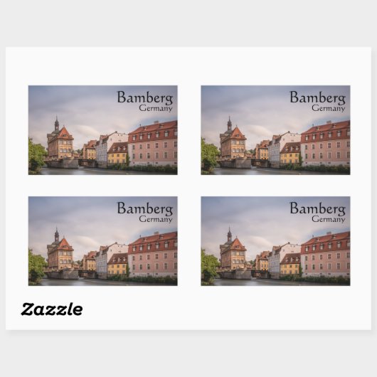 Bamberg Duitsland Rechthoekige Sticker (Vel)