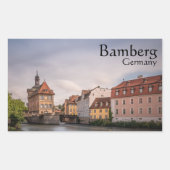 Bamberg Duitsland Rechthoekige Sticker (Voorkant)