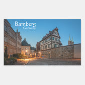 Bamberg Duitsland Rechthoekige Sticker (Voorkant)