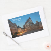 Bamberg Duitsland Rechthoekige Sticker (Envelop)