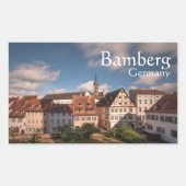 Bamberg Duitsland Rechthoekige Sticker (Voorkant)