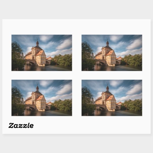 Bamberg Duitsland Rechthoekige Sticker (Vel)