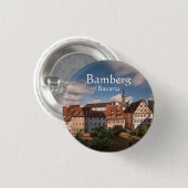 Bamberg Duitsland Ronde Button 3,2 Cm (Voorkant /achterkant)