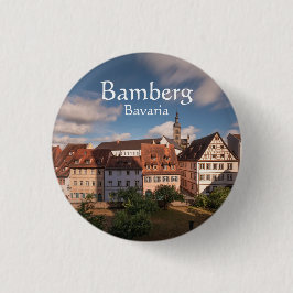 Bamberg Duitsland Ronde Button 3,2 Cm