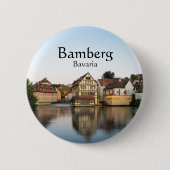Bamberg Duitsland Ronde Button 5,7 Cm (Voorkant)