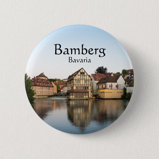 Bamberg Duitsland Ronde Button 5,7 Cm (Voorkant)