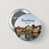 Bamberg Duitsland Ronde Button 5,7 Cm (Voorkant /achterkant)