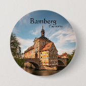 Bamberg Duitsland Ronde Button 7,6 Cm (Voorkant)