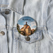 Bamberg Duitsland Ronde Button 7,6 Cm (In situ)