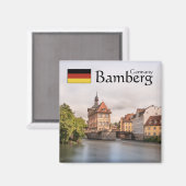 Bamberg Duitsland Souvenir Magneet (Voorkant / Achterkant)
