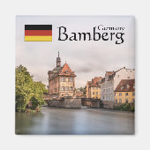 Bamberg Duitsland Souvenir Magneet (Voorkant)