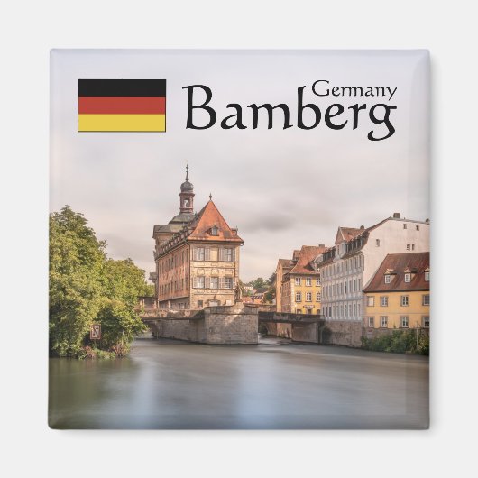 Bamberg Duitsland Souvenir Magneet (Voorkant)