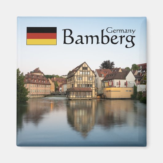 Bamberg Duitsland Souvenir Magneet (Voorkant)